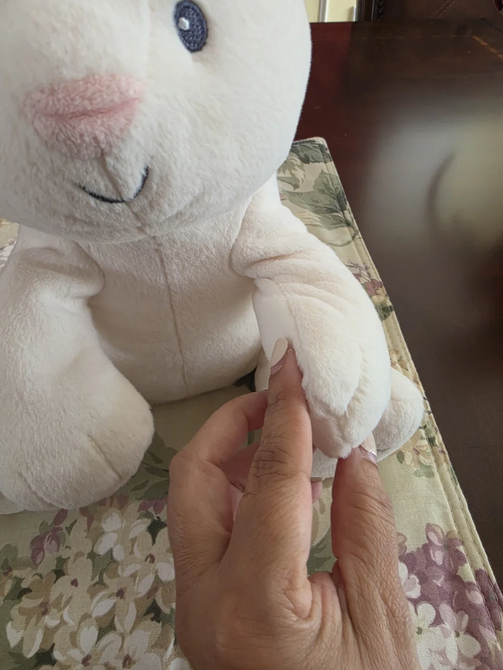 Gund Cream Plush Bunny Stuffed Animal - Soft Beige Cuddle Toy Sing.